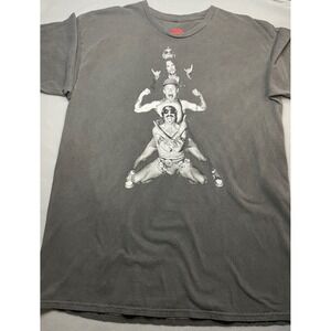 Red Hot Chili Peppers Unlimited Love Tour 2022 T-Shirt Mens Large Charcoal Grey